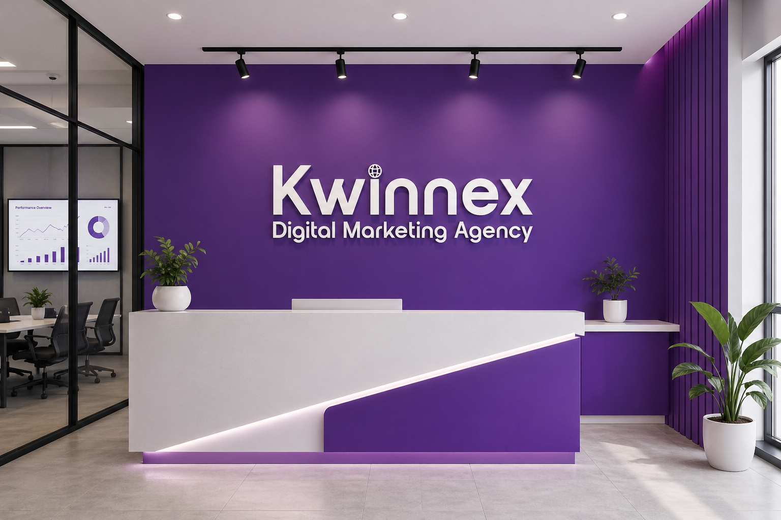 Kwinnex Digital office reception view