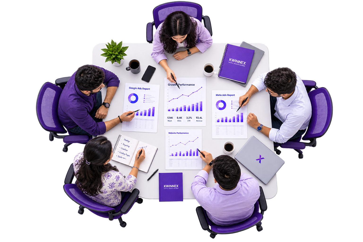 KWINNEX digital growth strategy team